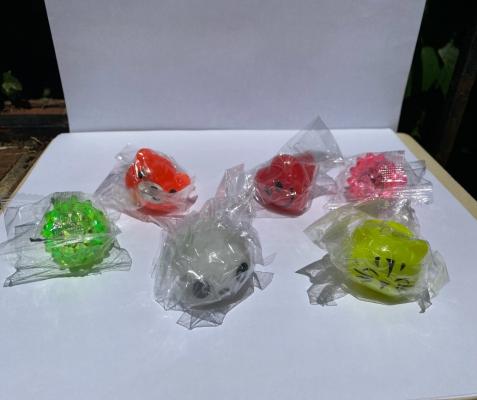 Recalled LED Light-up Jelly Ring Toys Individually Wrapped