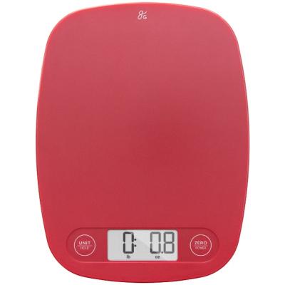 Recalled Cherry Red Digital Kitchen Scale