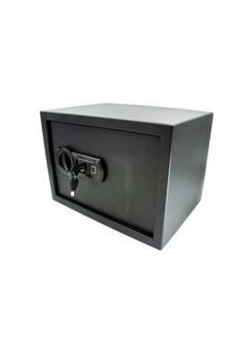 Recalled Machir Biometric Personal Safe with key inserted