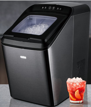 Countertop Nugget Ice Makers Recalled Due To Laceration Hazard Sold   Nugget Ice Black 