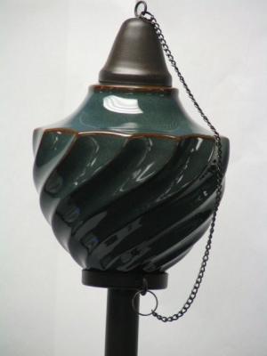 Recalled Ceramic Oil Torch Lamp