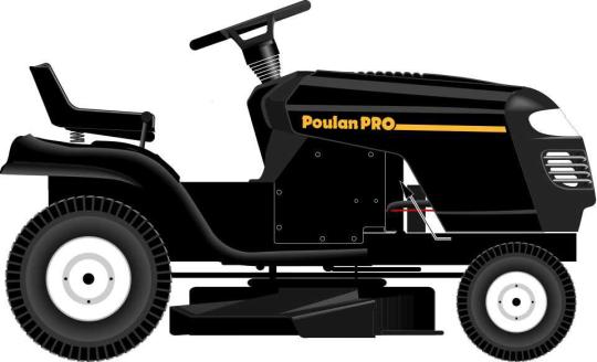 Poulan weed eater riding lawn 2024 mower