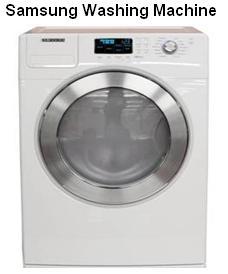 Recalled Samsung Brand Front Loading Washing Machine