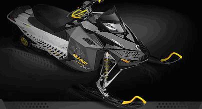 Recalled Ski-Doo Model Year 2008 Snowmobile