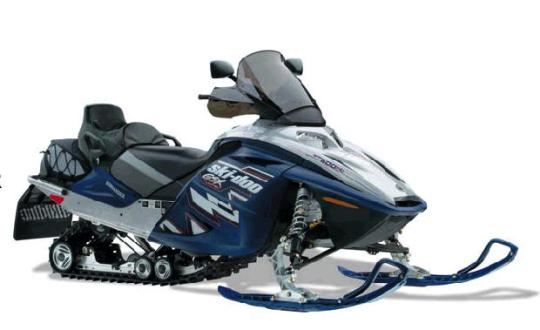 Recalled Ski-Doo snowmobile GSX