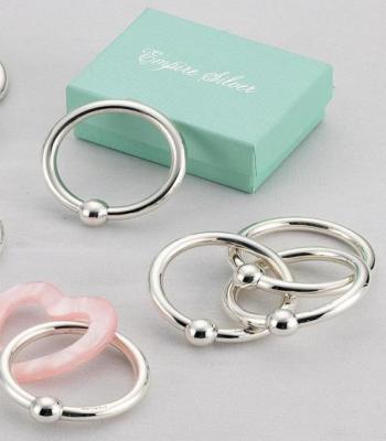 Recalled Sterling Silver Teething Rings