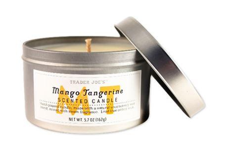 Recalled Trader Joe’s Mango Tangerine Scented Candle