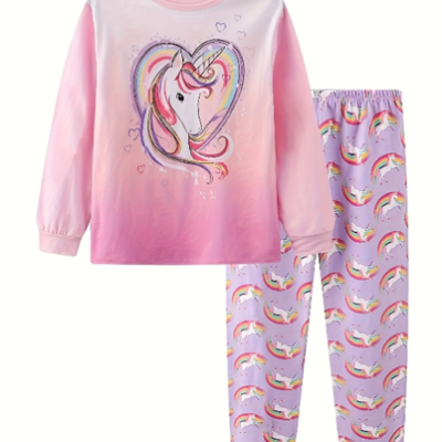 Recalled “Unicorn in Heart” Pajama Set