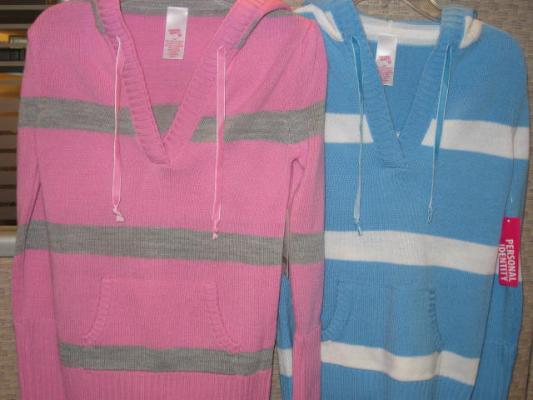 Recalled Personal Identity-brand V-neck sweaters with hoods