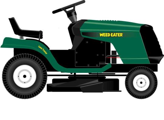 Weedeater riding online mower