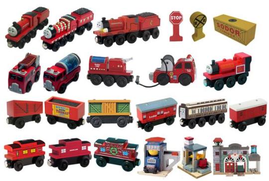 Red train from thomas and friends on sale