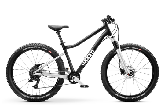 Recalled OFF AIR 5 – Black with silver suspension front fork, 24-inch wheels