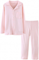 ASHERGAL children’s two-piece pajama set in pink