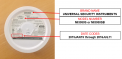 Smoke Alarm (back) Brand Name, Model, and Manufacture Date Codes