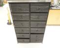 EnHomee 12-Drawer Tall Fabric Dresser (Front View)