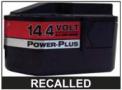 Recalled NiCd battery pack