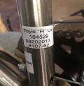 Label with Dynacraft Avigo bicycle model number 8107-62