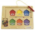 Recalled Excellerations™ magnetic color sorting boards with cupcake cut-outs