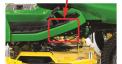 John Deere lawn and garden tractor serial number location.
