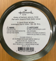 Date code 9211D, SKU code XKT1747 and UPC code 763795556991 appear on the candle’s underside.