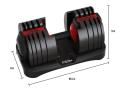 Recalled FitRx SmartBell XL, Quick-Select Adjustable Dumbbell (10-90 lbs.), Model 9034