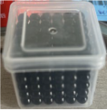 Cubo mágico de bolas magnéticas de 5 mm, de 216 piezas, retirado del mercado (en su estuche plástico)