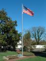 Recalled Internal Halyard Flagpole