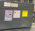 Recalled air conditioning and heat pump model number label location