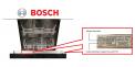 Bosch dishwasher model and serial number location	