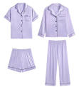 Recalled Lavender Satin Two-Piece Pajama Sets