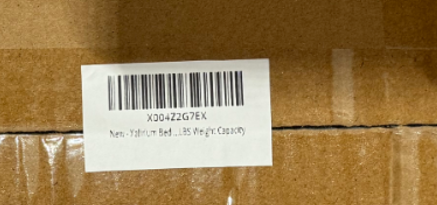"Xalirium" is printed on the label of the recalled adult portable bed rail.
