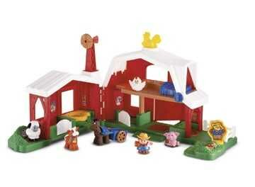 toy barn and animals