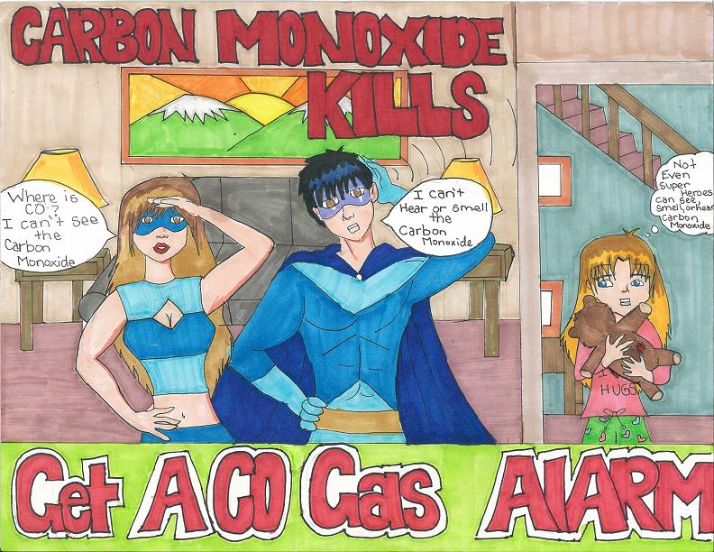 8th Grader from Hawaii Wins Grand Prize in CPSC's Carbon Monoxide Poster Contest