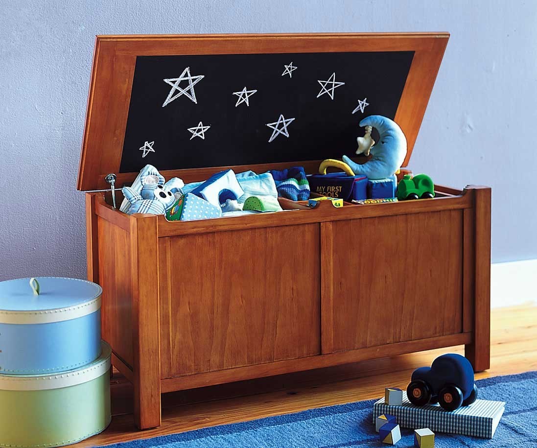 pottery barn kids toy chest