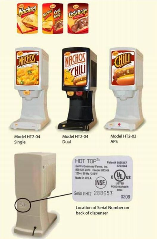 Dual Cheese & Chili Dispenser